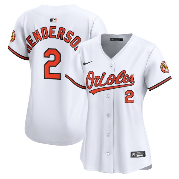Gunnar Henderson Baltimore Orioles Nike Women's Home Limited Player Jersey?ยจC White