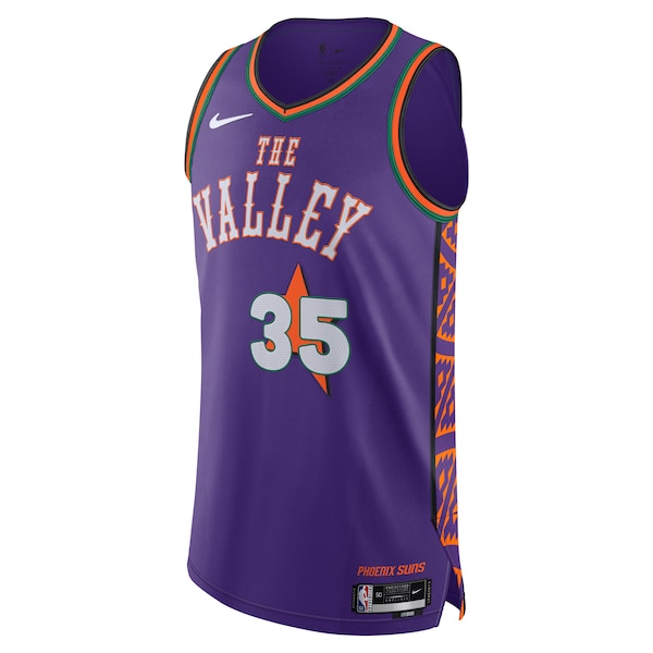 Kevin Durant Phoenix Suns Nike 2024/25 Authentic Player Jersey - City Edition - Purple - Image 2