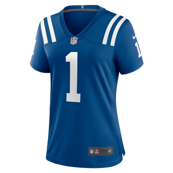 Number 1 Mom Indianapolis Colts Nike Women's Game Jersey - Royal - Image 2