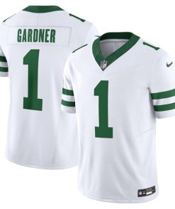 Ahmad Sauce Gardner New York Jets Nike Vapor F.U.S.E. Limited Jersey - White