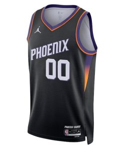 Alternative view of Phoenix Suns Jordan Brand Unisex Swingman Custom Jersey - Statement Edition - Black