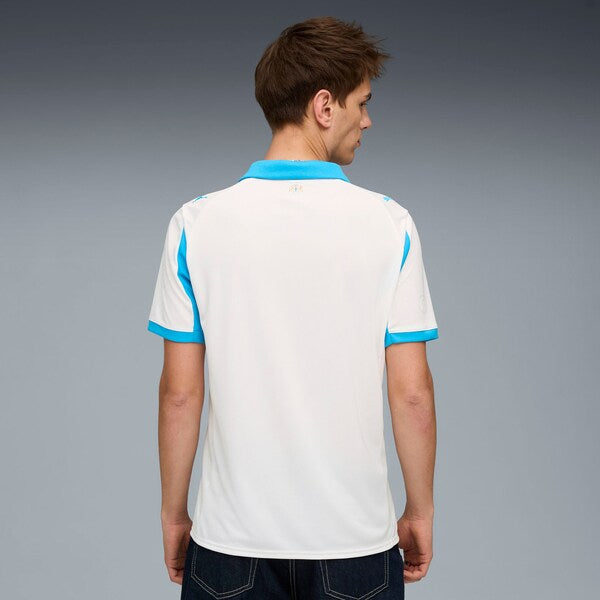 Olympique Marseille Puma 2025/26 Replica Home Jersey - White/Navy - Image 5