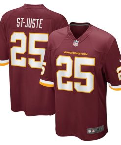 Benjamin St-Juste Washington Football Team Nike Game Jersey - Burgundy