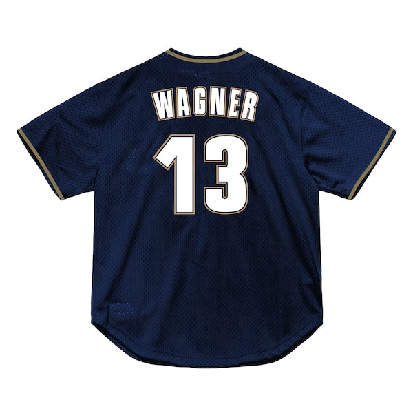 Billy Wagner Houston Astros Authentic Batting Practice Jersey - Navy - Image 3