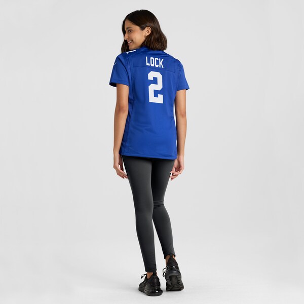 Drew Lock New York Giants Nike Women's Game Jersey - Royal - Image 6