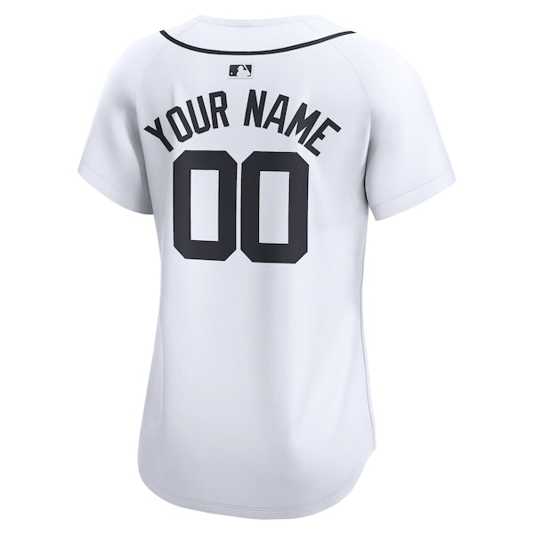 Detroit Tigers Nike Women's Home Limited Custom Jersey - White - Image 3