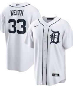Colt Keith Detroit Tigers Nike Home Replica Jersey - White