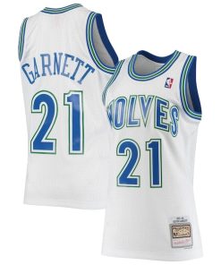 Kevin Garnett Minnesota Timberwolves 1995/96 Hardwood Classics Swingman Jersey - White