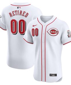 Cincinnati Reds Nike Home Elite Pick-A-Player Retired Roster Jersey - White