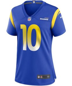 Alternative view of Cooper Kupp Los Angeles Rams Nike Women's Player Jersey - Royal