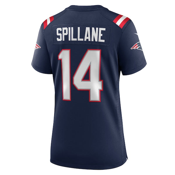 Robert Spillane New England Patriots Nike Women's Team Game Jersey - Navy - Image 3
