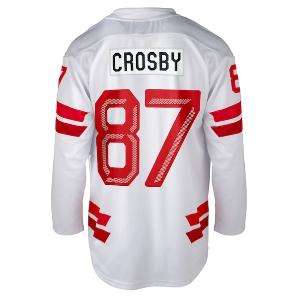 Men's Sidney Crosby White Hockey Canada 2026 Replica Jersey - White - Image 3