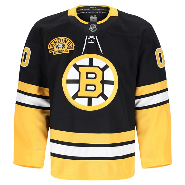 Boston Bruins Home Authentic Pro Custom Jersey - Black - Image 2