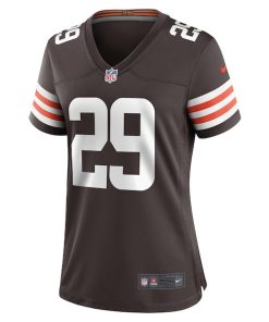 Alternative view of Cameron Mitchell Cleveland Browns Nike Women's Team Game Jersey -  Brown