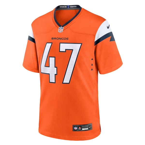 Karene Reid Denver Broncos Nike Team Game Jersey - Orange - Image 2