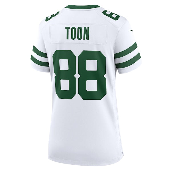 Al Toon New York Jets Nike Women's Legacy Retired Player Game Jersey - White/Green - Image 4