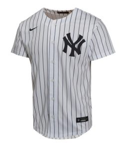 Alternative view of Jazz Chisholm Jr. New York Yankees Nike Youth Home Player Game Jersey - White