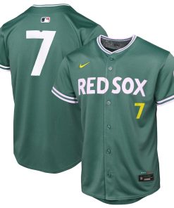 Masataka Yoshida Boston Red Sox Nike Youth 2025 City Connect Limited Player Jersey - Green