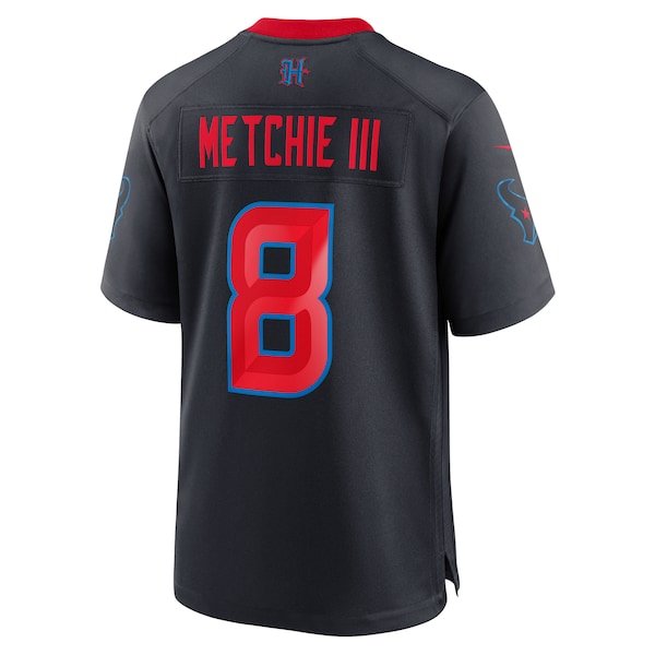 John Metchie III Houston Texans Nike 2nd Alternate Game Jersey - Navy - Image 4