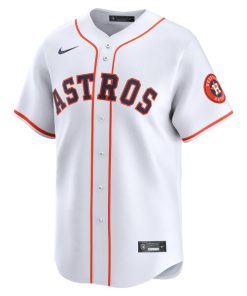 Alternative view of Houston Astros Nike Youth Home Limited Jersey - White