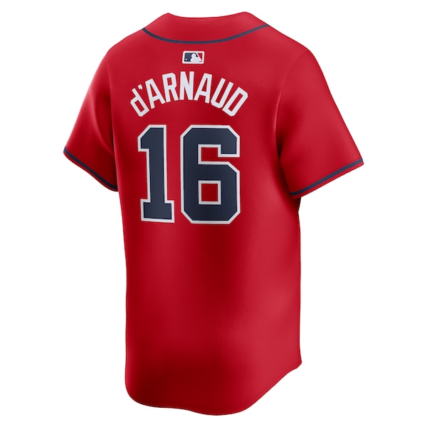 Travis d'Arnaud Atlanta Braves Nike Limited Jersey - Red - Image 3