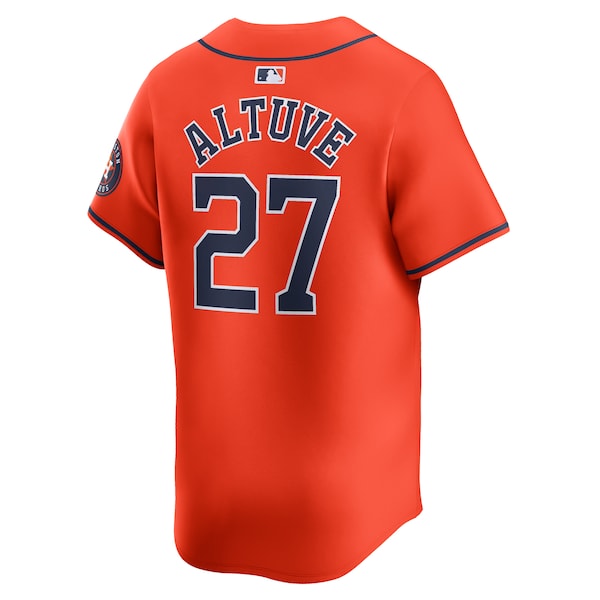 Jose Altuve Houston Astros Nike Alternate Limited Player Jersey?ยจC Orange - Image 3