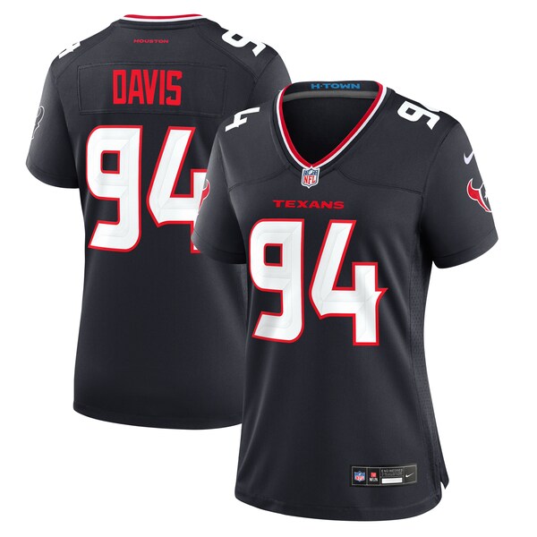 Khalil Davis Houston Texans Nike Women's Team Game Jersey - Navy