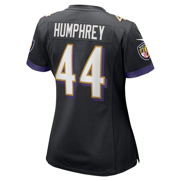 Marlon Humphrey Baltimore Ravens Nike Women's Game Jersey - Black/Purple - Image 4