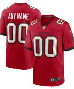 Nike Tampa Bay Buccaneers Custom Game Jersey - Red