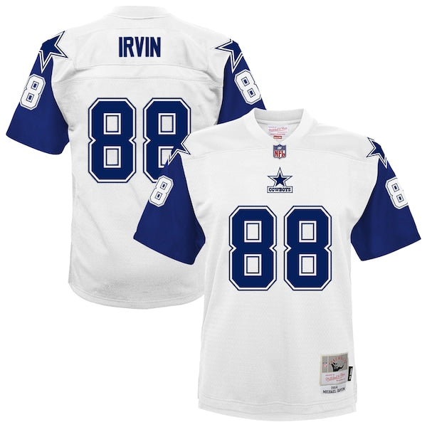 Michael Irvin Dallas Cowboys Youth 1994 Alternate Legacy Jersey - White