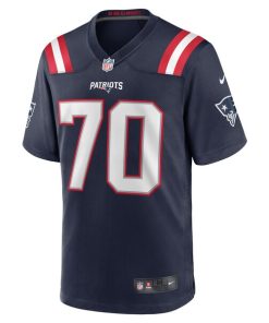 Alternative view of Jeremiah Pharms Jr. New England Patriots Nike Team Game Jersey -  Navy