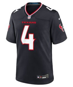 Alternative view of Kamari Lassiter Houston Texans Nike Team Game Jersey -  Navy
