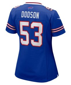 Alternative view of Tyrel Dodson Buffalo Bills Nike Women's Game Jersey - Royal