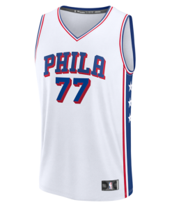 Alternative view of VJ Edgecombe Philadelphia 76ers  Fast Break Replica Jersey - White - Association Edition
