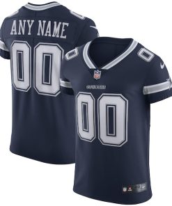 Dallas Cowboys Nike Vapor Elite Custom Jersey - Navy
