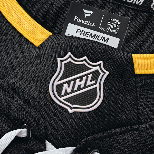 David Pastrnak Boston Bruins Alternate 100th Anniversary Premium Jersey - Black - Image 5