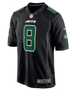 Alternative view of New York Jets Nike Fashion Game Custom Jersey - Black