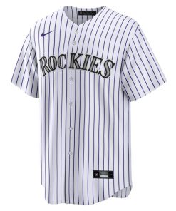 Alternative view of Brenton Doyle Colorado Rockies Nike Home Replica Jersey - White