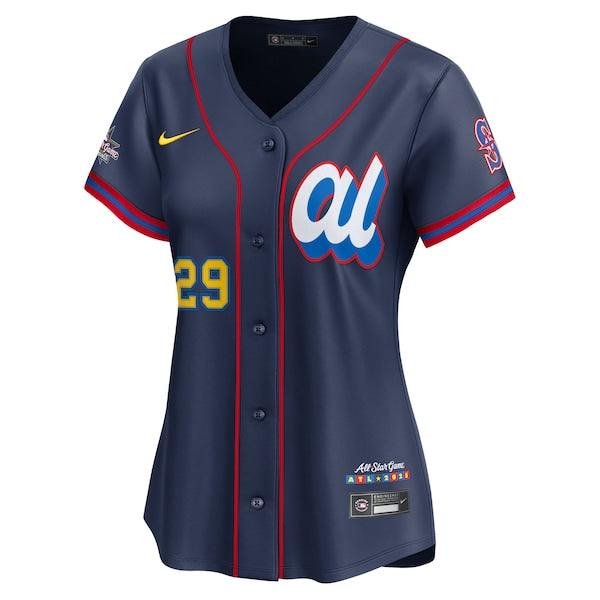Cal Raleigh American League Nike Women's 2025 All-Star Edition Limited Player Jersey - Navy - Image 2
