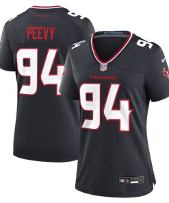 Jayden Peevy Houston Texans Nike Women's Team Game Jersey -  Navy