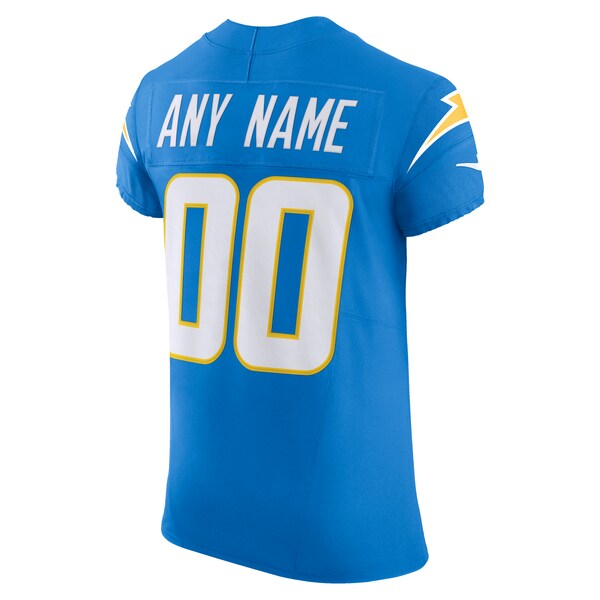Los Angeles Chargers Nike Vapor F.U.S.E. Elite Custom Jersey - Powder Blue - Image 3
