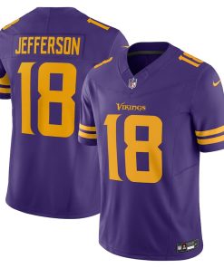 Justin Jefferson Minnesota Vikings Nike Vapor F.U.S.E. Limited Jersey - Purple