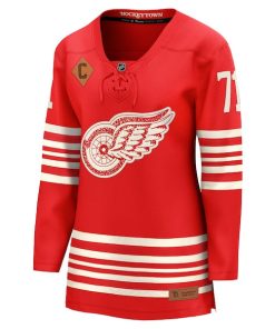 Alternative view of Dylan Larkin Detroit Red Wings  Women's Centennial Breakaway Player Jersey - Red