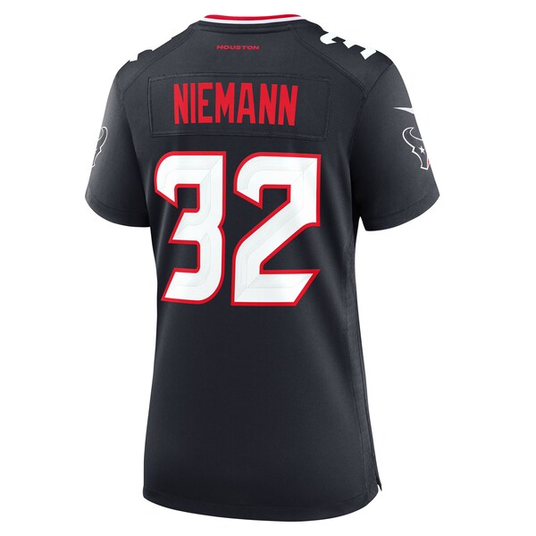 Nick Niemann Houston Texans Nike Women's Team Game Jersey - Navy - Image 3