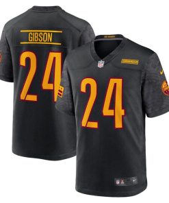 Antonio Gibson Washington Commanders Nike Youth Game Jersey - Black/Burgundy/White