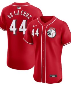 Elly De La Cruz Cincinnati Reds Nike 2nd Alternate Elite Player Jersey - Red