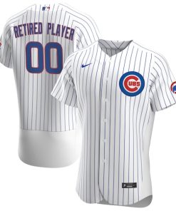 Chicago Cubs Nike Home Pick-A-Player Retired Roster Authentic Jersey - White