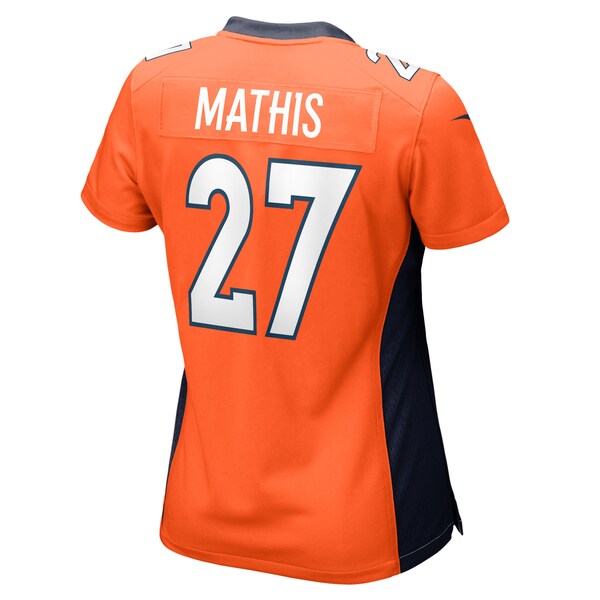 Damarri Mathis Denver Broncos Nike Women's Game Player Jersey - Orange - Image 3