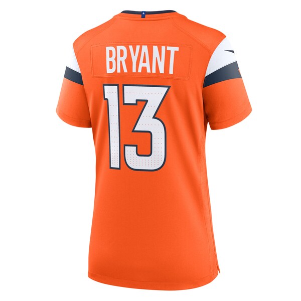 Pat Bryant Denver Broncos Nike Women's Team Game Jersey - Orange - Image 3