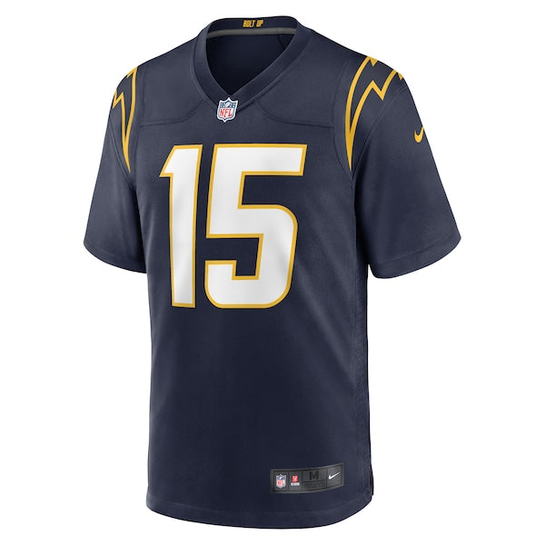 Ladd McConkey Los Angeles Chargers Nike Alternate Game Jersey - Navy/Royal/White - Image 3
